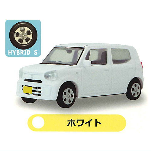1/64 Suzuki Alto Collection [6.White (HYBRID S)]