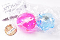 Skeleton Piggy bank mascot [3.Purple x Light Blue]