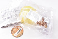 Skeleton Piggy bank mascot [5.Gold Lame x Clear Lame]