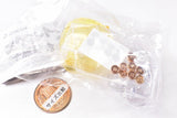 Skeleton Piggy bank mascot [5.Gold Lame x Clear Lame]