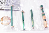 Die-cast Mini mini fishing tackle mascot vol.7 [3.Rod (Dark Green)]