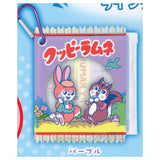 KUPPY RAMUNE Clear pouch with carabiner [4.Purple]