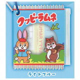 KUPPY RAMUNE Clear pouch with carabiner [5.Light blue]