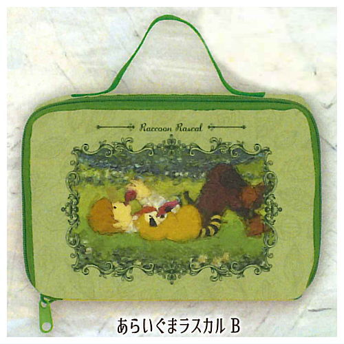 World Masterpiece Theater Classical Cosmetic Pouch [5.Rascal B]