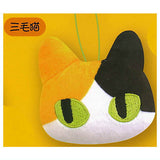 Fujihito Nekonekokurashi face mascot [2.Mikeneko]