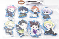 Deformed Rubber! Jujutsu Kaisen Hands Up Style keychain [All 8 type set(Full Complete)]