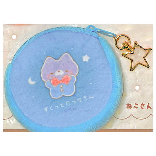 Sukuttotacchisan Pajama Party Pouch [5.Neko-san]