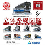 Seibu Railway All Station Conquest Series 3D Route Guide Part.2 [All 8 type set(Full Complete)]