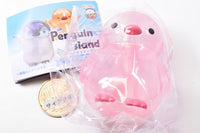 Penguin Island Clears sofubi Part.2 [4.Emperor pink]