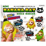 Mini Banana Cat Voice Mascot [All 3 type set(Full Complete)]
