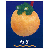 Tokusei Takoyaki netsuke [2.Green onion]