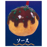 Tokusei Takoyaki netsuke [3.Sauce]