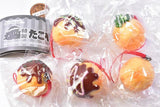 Tokusei Takoyaki netsuke [All 5 type set(Full Complete)]