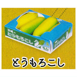 Boxed vegetable mascot Ball chain Part.4 [1.Corn]
