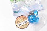 Mejirushi charm Amegaeru [5.Aquamarine]