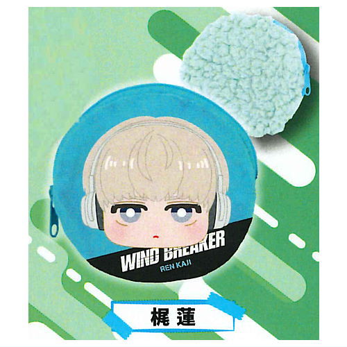 WIND BREAKER Chara Moko Pouch [6.Ren Kaji]