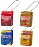 NESCAFE Shakashaka Clip Charm [All 4 type set(Full Complete)]