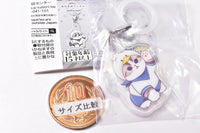 mofusand x Sanrio Characters Flat Mejirushi Accessory [1.Pekkle x mofusand]