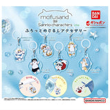 mofusand x Sanrio Characters Flat Mejirushi Accessory [All 6 type set(Full Complete)]