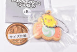 Rilakkuma Icing Cookie Keychain [2.Kiiroitori]