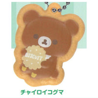 Rilakkuma Icing Cookie Keychain [3.Chairoikoguma]