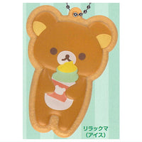 Rilakkuma Icing Cookie Keychain [5.Rilakkuma (ice)]