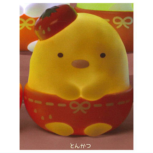 Sumikkogurashi Kissa Sumikko de Ichigo Fair Mascot Light [4.Tonkatsu]