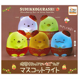 Sumikkogurashi Kissa Sumikko de Ichigo Fair Mascot Light [All 5 type set(Full Complete)]