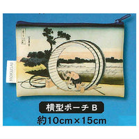 Hokusai Pouch Collection [3.Horizontal Pouch B]