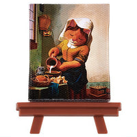 CAT ART Canvas Collection [5.The Milkmaid Neko/ Johannes Verneeko]