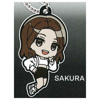 Deformed Rubber! LE SSERAFIM Keychain [2.SAKURA]