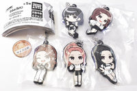 Deformed Rubber! LE SSERAFIM Keychain [All 5 type set(Full Complete)]