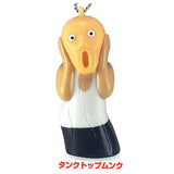 Sakebudakejatarinai Munch Screaming Soft Vinyl Mascot [4.Tank Top Munch]