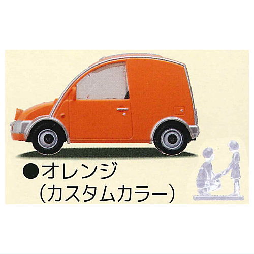 1/64PLUS NISSAN ESCARGO Custom Color [4.Orange (Custom Color)]