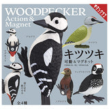 Woodpecker Action & Magnet [All 4 type set (Full Complete)]