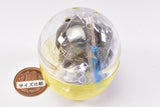 Capsule gasonomama key chain ninaru mini [3.Keychain : Black]