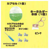 Capsule gasonomama key chain ninaru mini [4.Keychain : Pink]