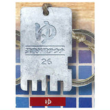 Real metal sauna key charm [3.Yu]