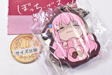 Anime Bocchi the Rock! Bocchichan ga ippai capsule rubber strap [7.Seiippaifukujushinwo hyogenshiyoutosuru bocchi]