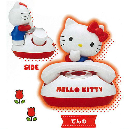 Hello Kitty Nostalgic Item Miniature Collection Part.2 [1.Telephone]