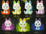 Rainbow Fox Mascot Figure [All 7 type set(Full Complete)]