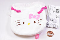 Sanrio Characters Fuwafuwa Face Kinchaku [1.Hello Kitty]