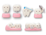 ARTUNIV TECHNI COLOUR Silent tooth character Figure Collection [All 6 type set(Full Complete)]