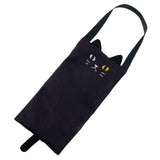 Black Cat Earphone Kinchaku and Odekake Pouch [5.Smartphone bag]