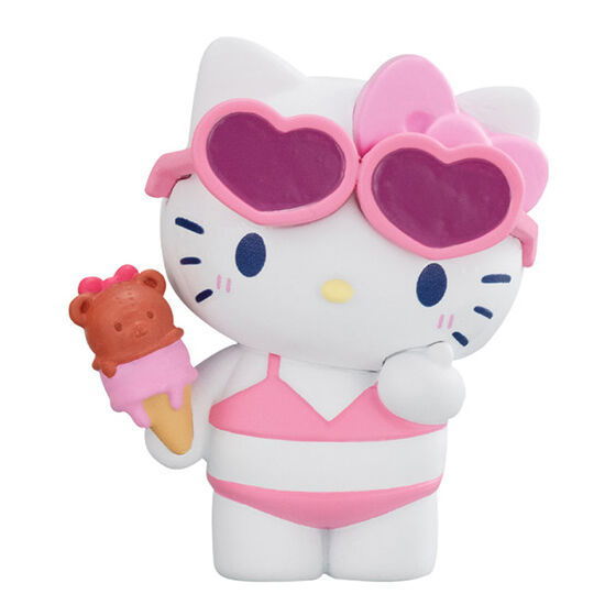 Sanrio Characters Minna de Pool Figure [1.Hello Kitty]