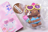 Sanrio Characters Minna de Pool Figure [5.Rare: Hello Kitty (hiyake ver.)]