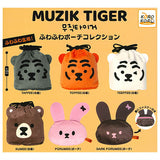 MUZIK TIGER Fuwafuwa Pouch Collection [All 6 type set (Full Complete)]