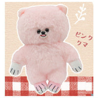 Kaogagyuttoshita kumanonuigurumi [6.Pink bear]