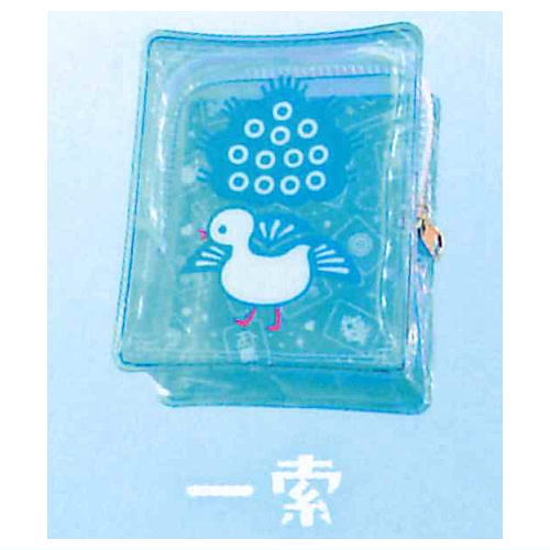 Cute mahjong mahjong tile Clear Pouch [1.I-so-]