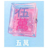 Cute mahjong mahjong tile Clear Pouch [2.U-man]